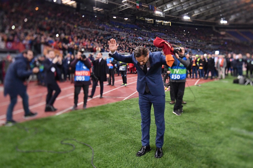 Totti Roma vs Real Madrid - Champions League 2018/2019