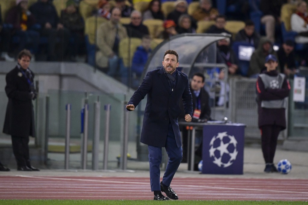 Di Francesco Roma vs Real Madrid - Champions League 2018/2019