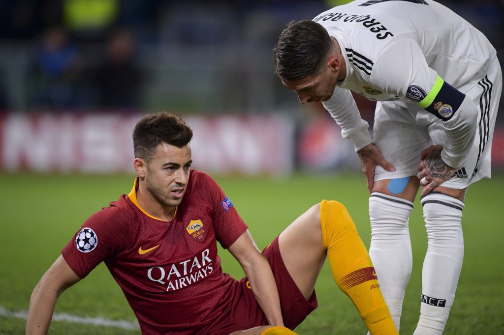 El Shaarawy Ramos Roma vs Real Madrid - Champions League 2018/2019