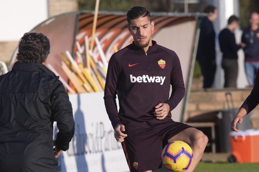 lorenzo pellegrini - Trigoria, sessione di allenamento dell'AS Roma