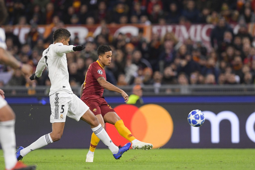 Kluivert Roma vs Real Madrid - Champions League 2018/2019