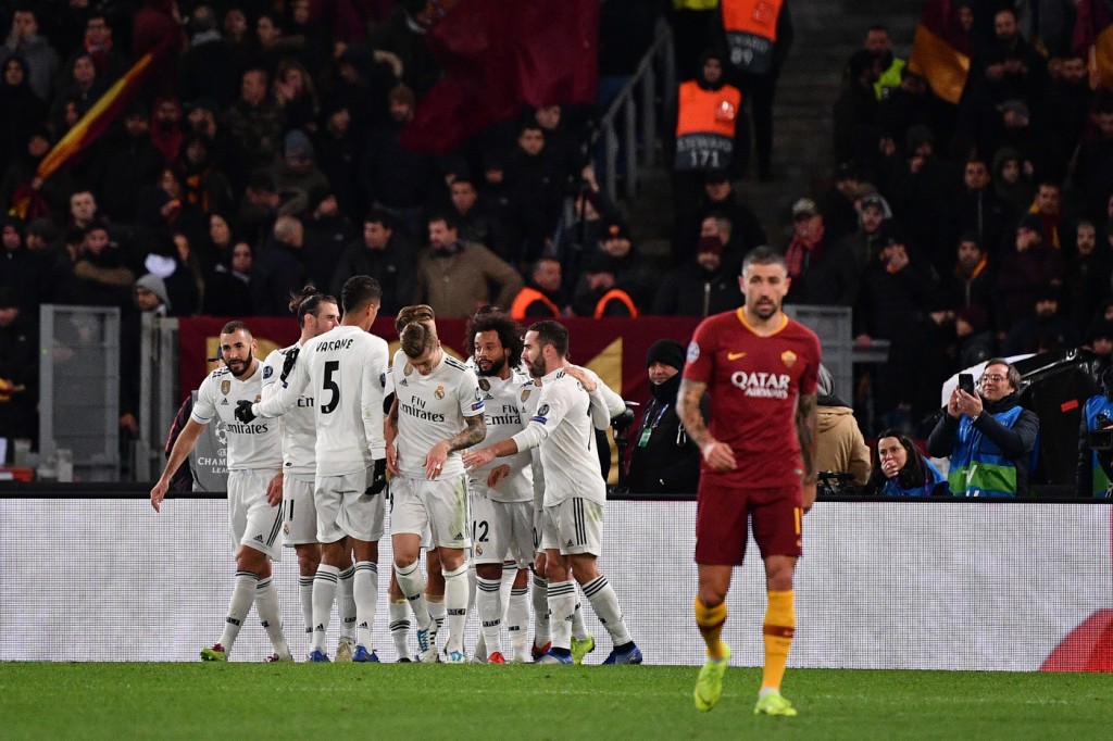 Kolarov Roma vs Real Madrid - Champions League 2018/2019