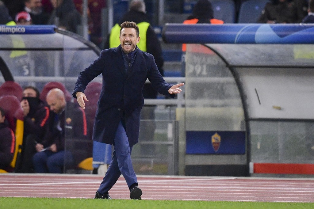 Di Francesco Roma vs Real Madrid - Champions League 2018/2019