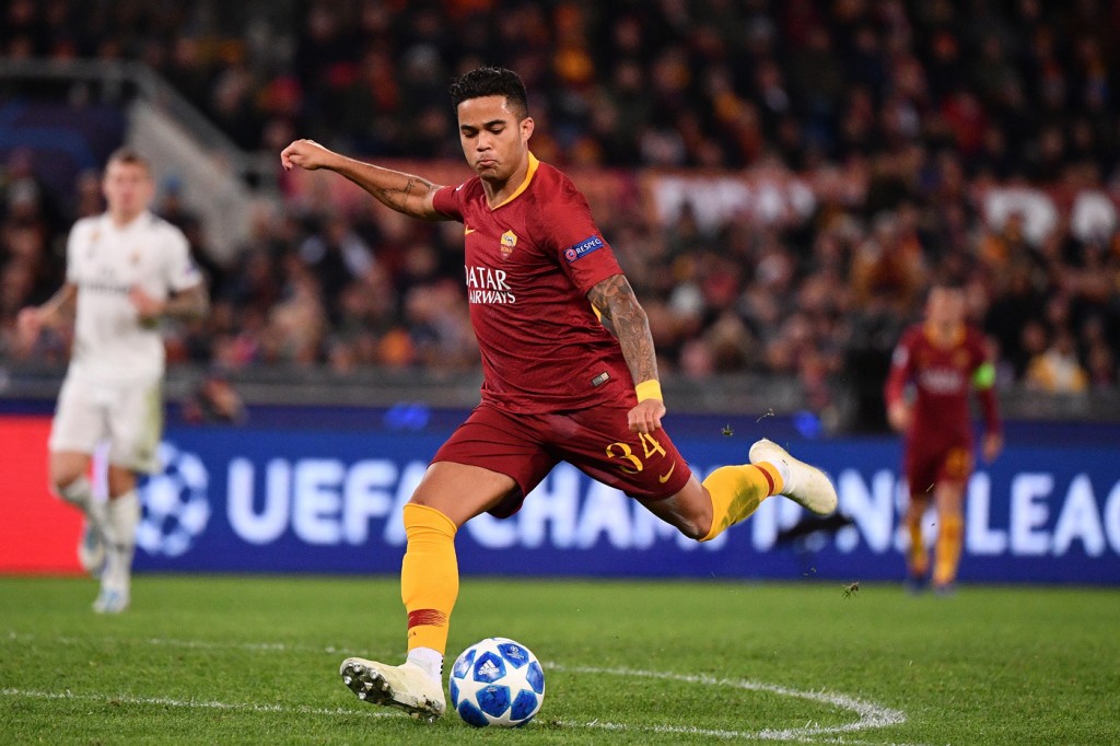 Kluivert Roma vs Real Madrid - Champions League 2018/2019