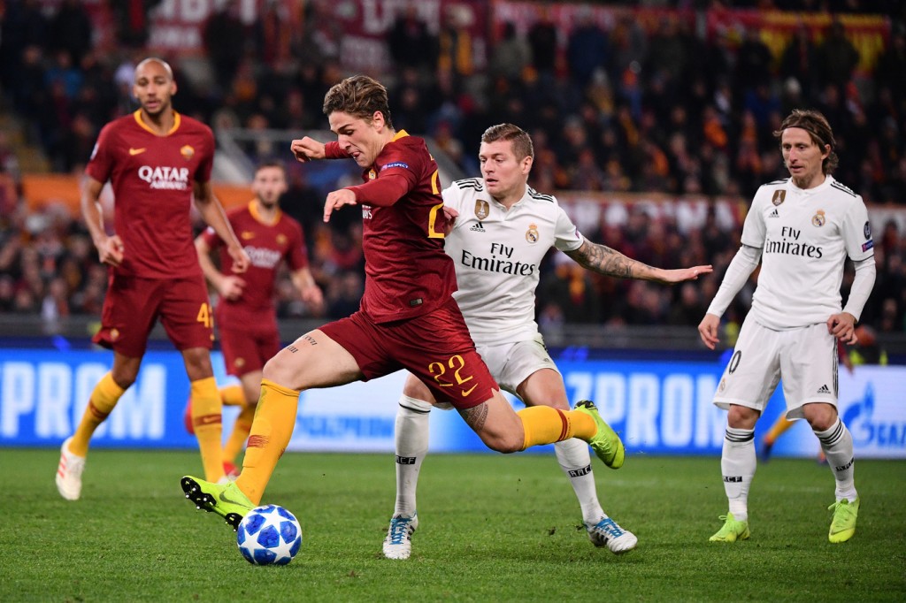 Zaniolo Roma vs Real Madrid - Champions League 2018/2019