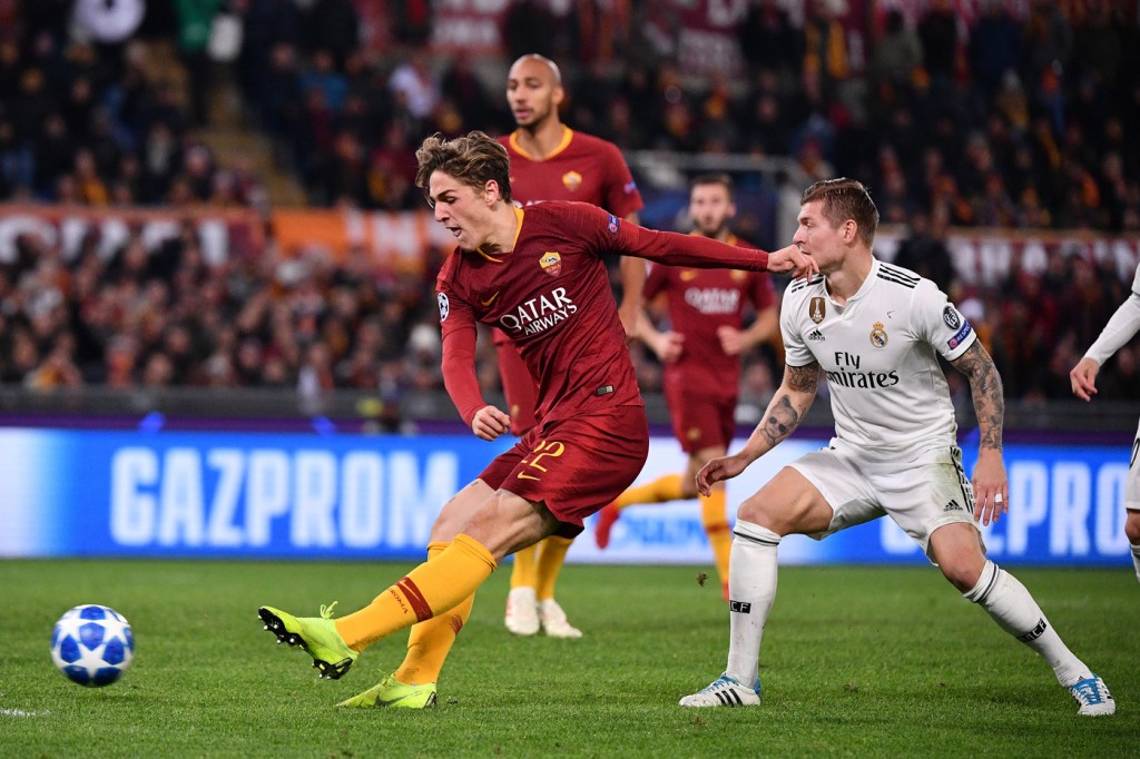 Zaniolo Roma vs Real Madrid - Champions League 2018/2019