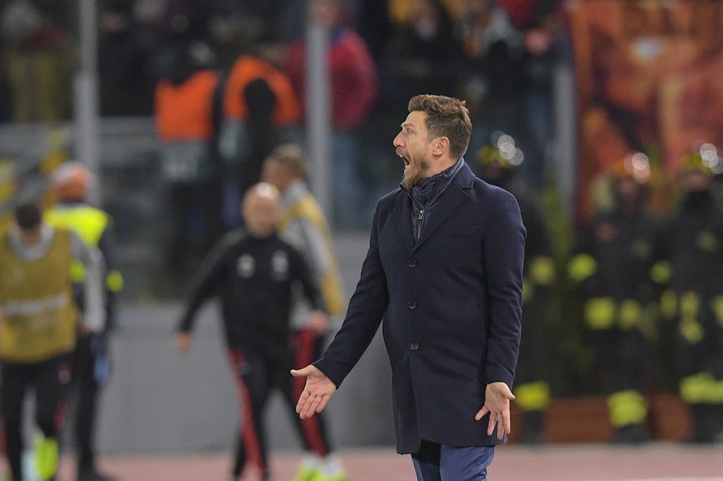 Di Francesco Roma vs Real Madrid - Champions League 2018/2019