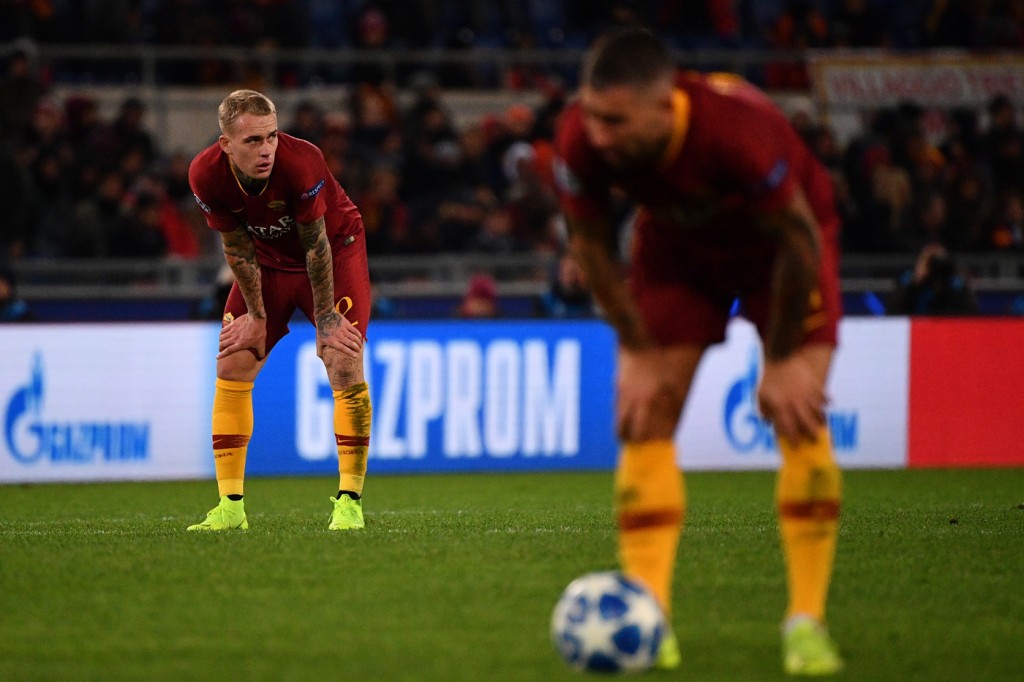 Karsdorp Roma vs Real Madrid - Champions League 2018/2019