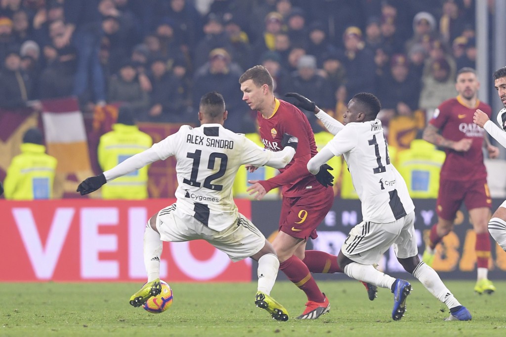 Dzeko Juventus - AS Roma