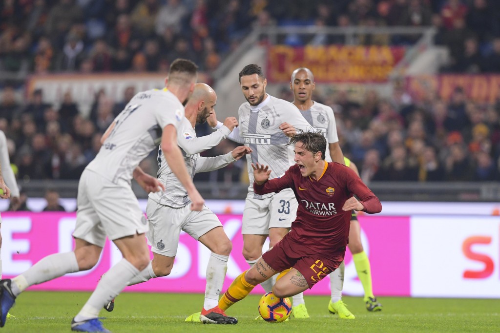 zaniolo Roma vs Inter - Serie A TIM 2018/2019