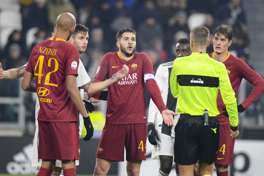 Juventus vs Roma Manolas