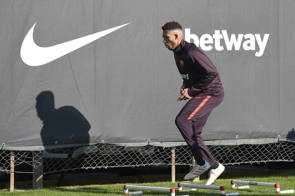 Jesus ASRoma, allenamento a Trigoria
