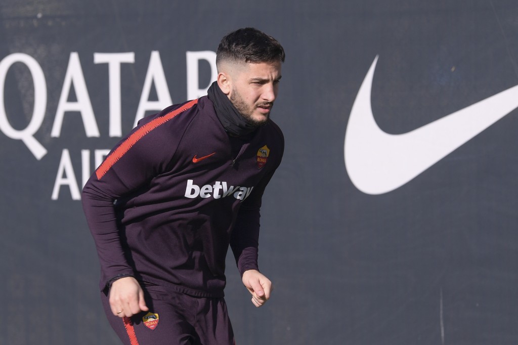 Manolas ASRoma, allenamento a Trigoria