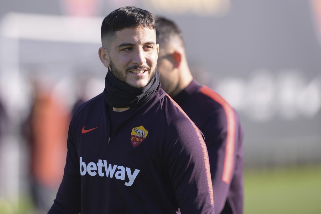 Manolas ASRoma, allenamento a Trigoria