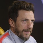 AS Roma, conferenza stampa dell'allenatore Eusebio Di Francesco