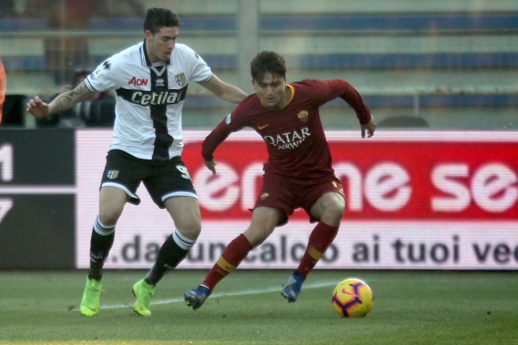 under bastoni Parma vs Roma - Serie A TIM 2018/2019