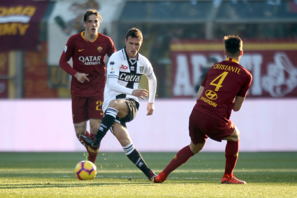 gagliolo Cristante Parma vs Roma - Serie A TIM 2018/2019