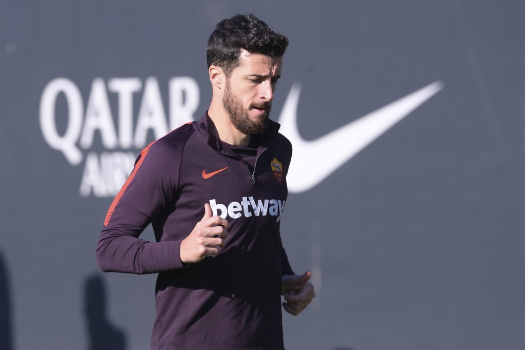 Marcano Allenamento AS Roma a Trigoria