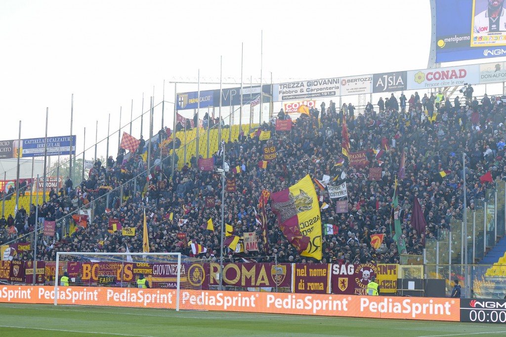 curva sud Parma vs Roma - Serie A TIM 2018/2019