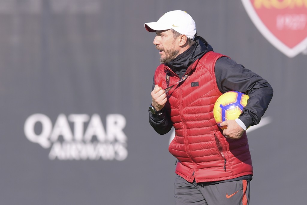 Trigoria Allenamento Di Francesco