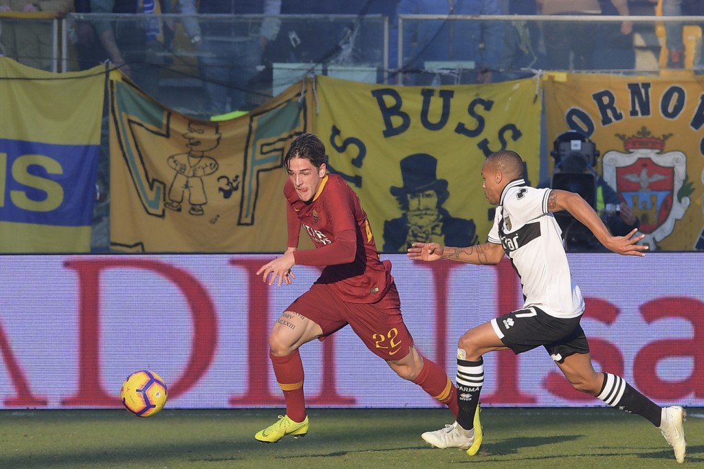 zaniolo Parma vs Roma - Serie A TIM 2018/2019