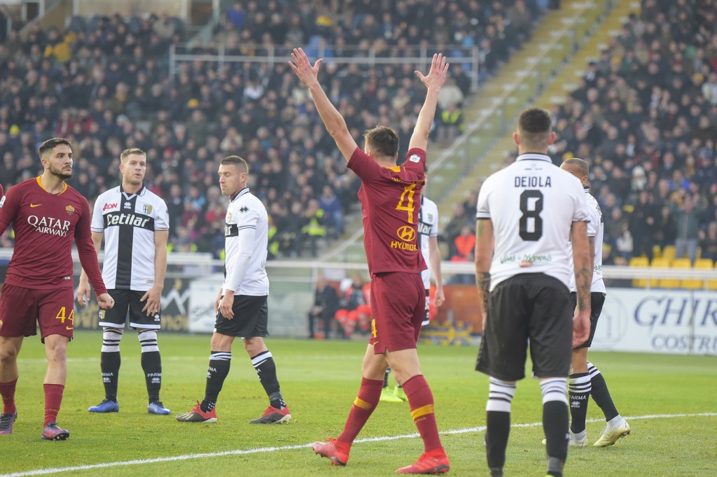 Cristante Parma vs Roma - Serie A TIM 2018/2019