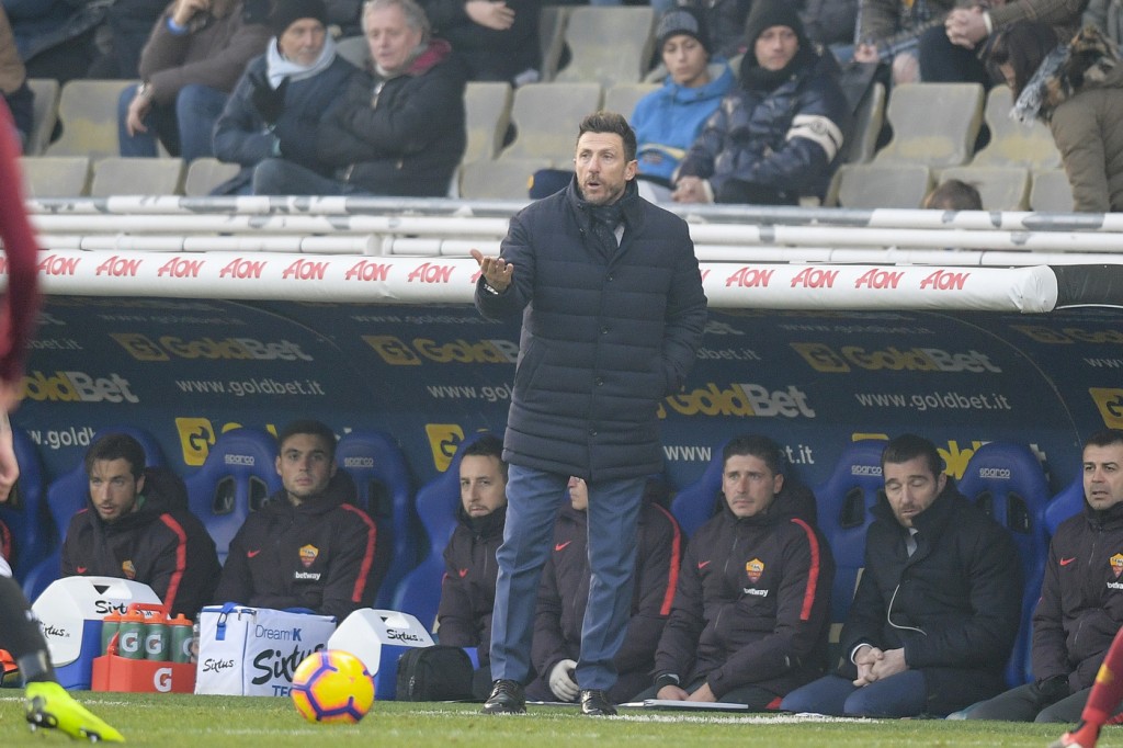 di francesco Parma vs Roma - Serie A TIM 2018/2019