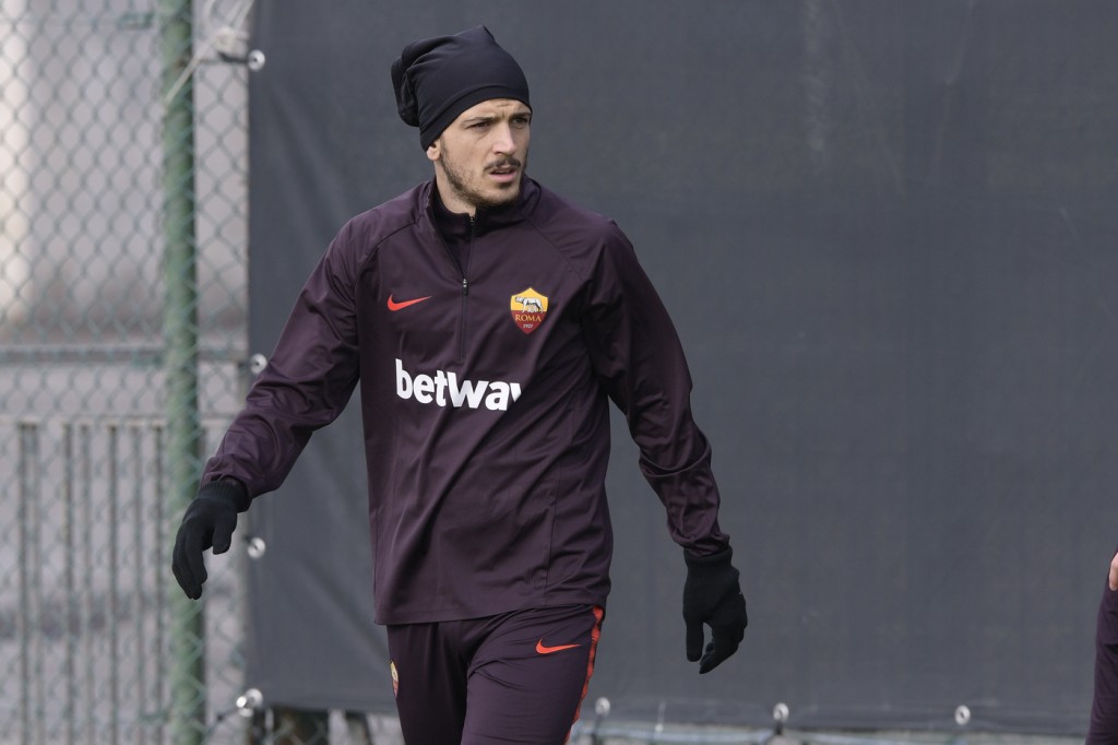 florenzi allenamento_roma_trigoria (8)