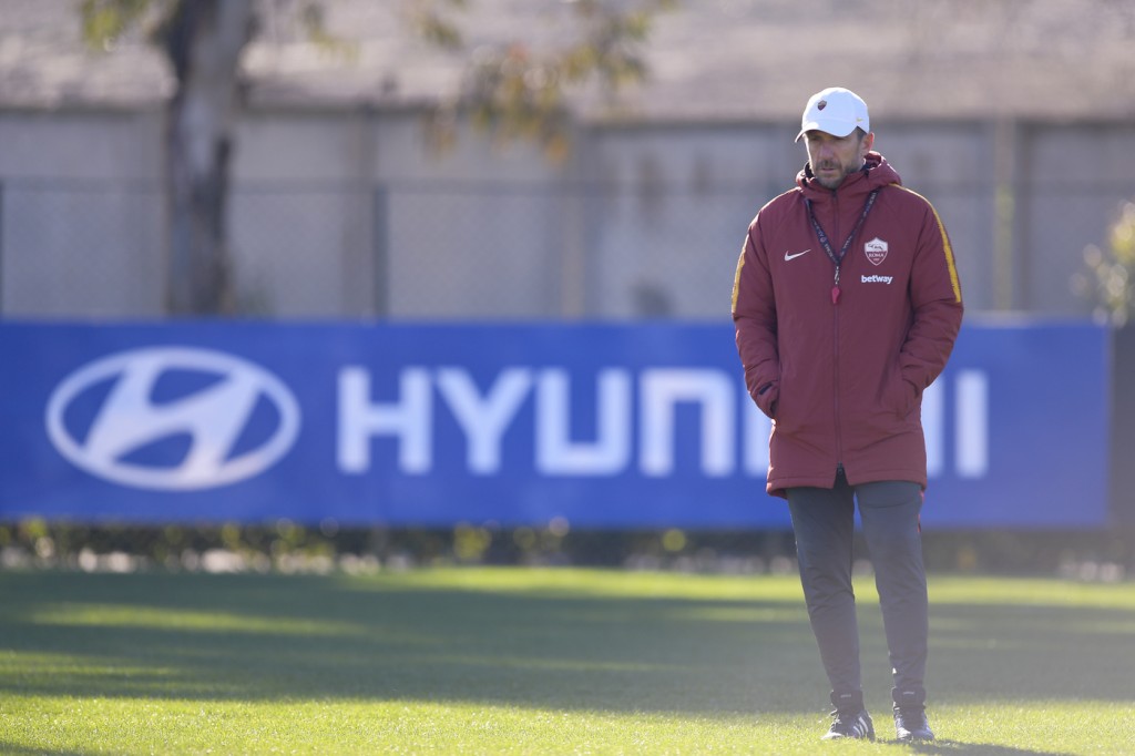 di francesco AS Roma, Sessione di Allenamento