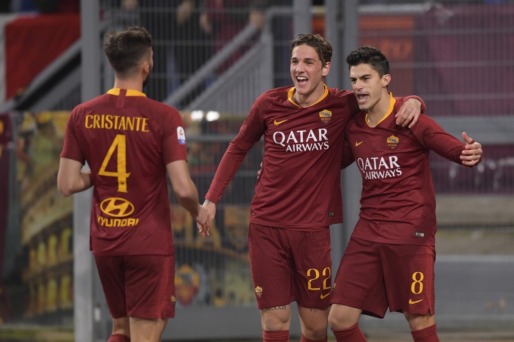 perotti zaniolo Roma_SassuoloLP_8996508