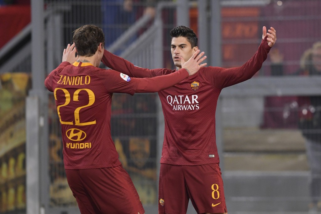 perotti zaniolo Roma_SassuoloLP_8996509