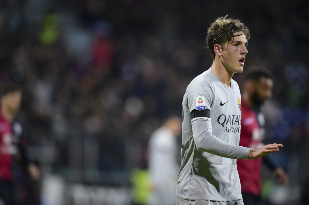 zaniolo Cagliari vs Roma - Serie A TIM 2018/2019