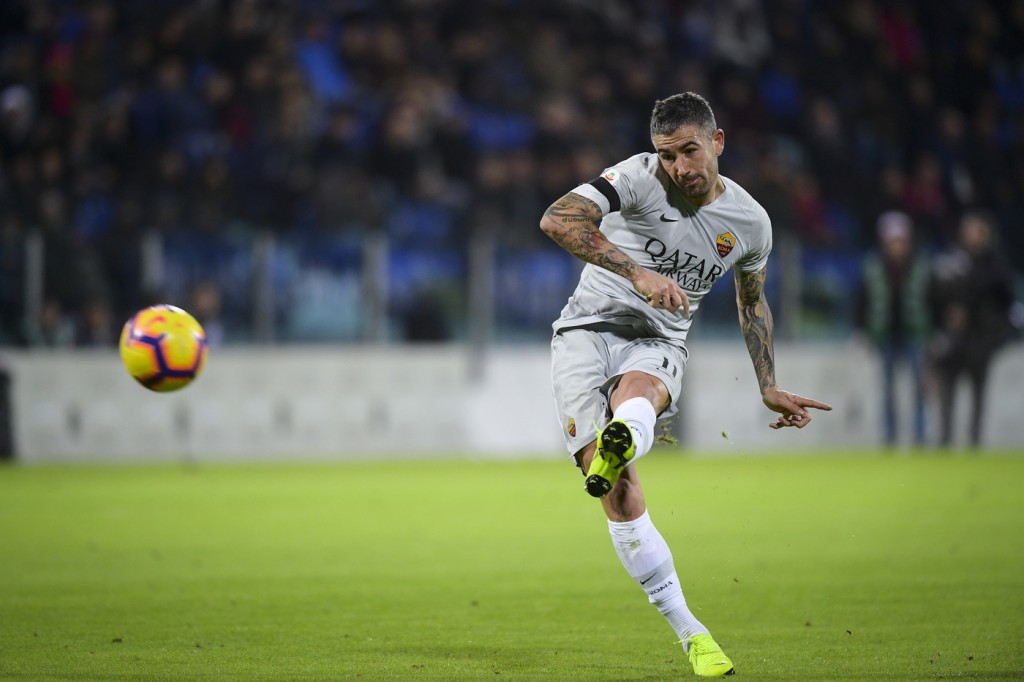 kolarov Cagliari vs Roma - Serie A TIM 2018/2019