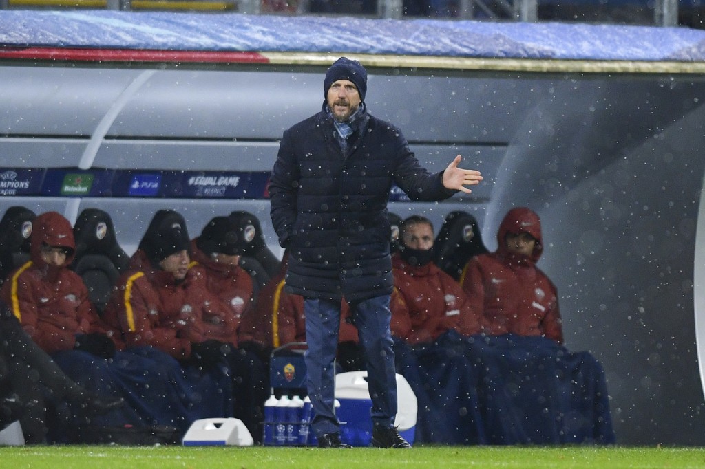di francesco Viktoria Plzen vs Roma - Uefa Champions League
