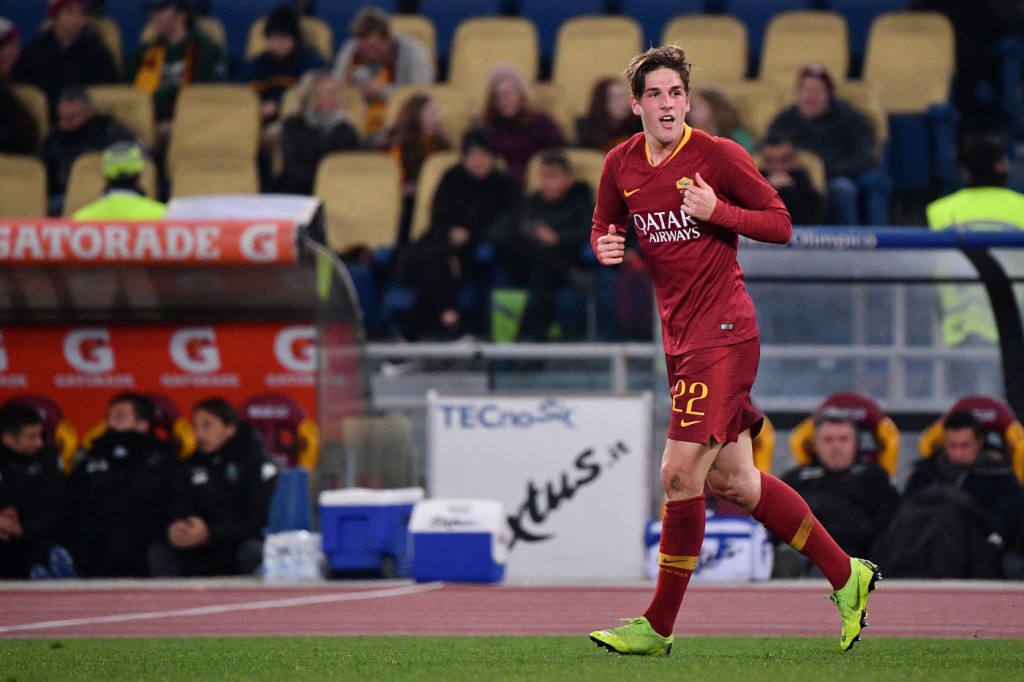 zaniolo Roma vs Sassuolo - Serie A 2018/2019