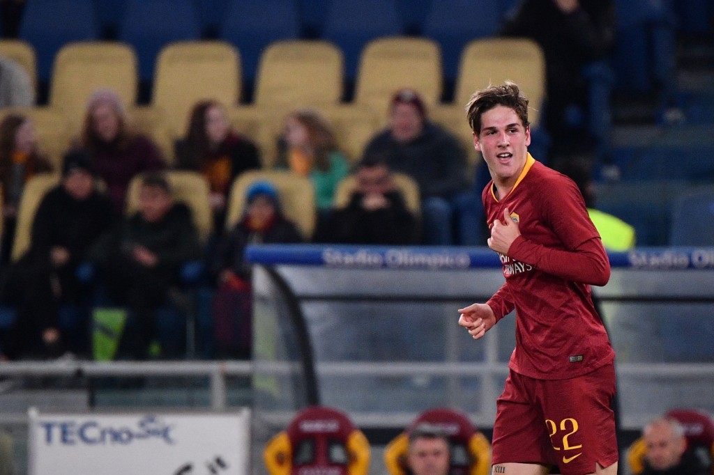zaniolo Roma vs Sassuolo - Serie A 2018/2019
