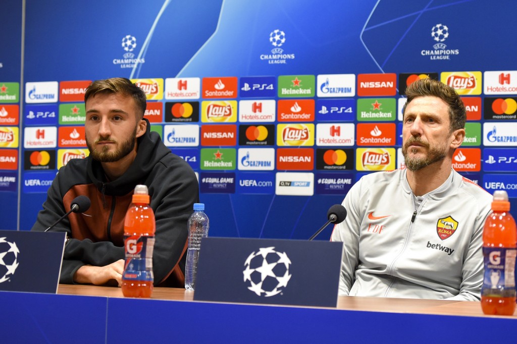 conferenza_champions_plzen_roma_cristante_di francesco