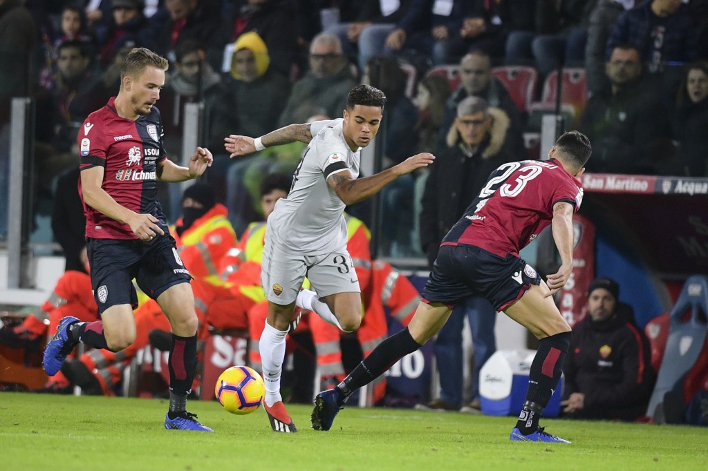 kluivert Cagliari_Roma (6)
