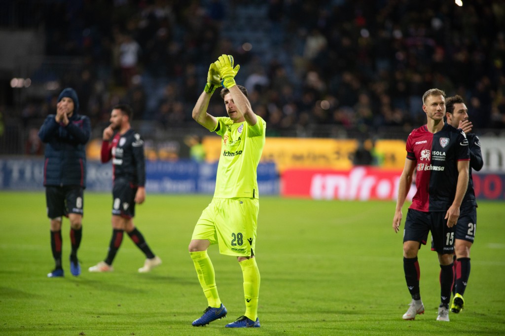 cragno Cagliari vs Roma - Serie A TIM 2018/2019