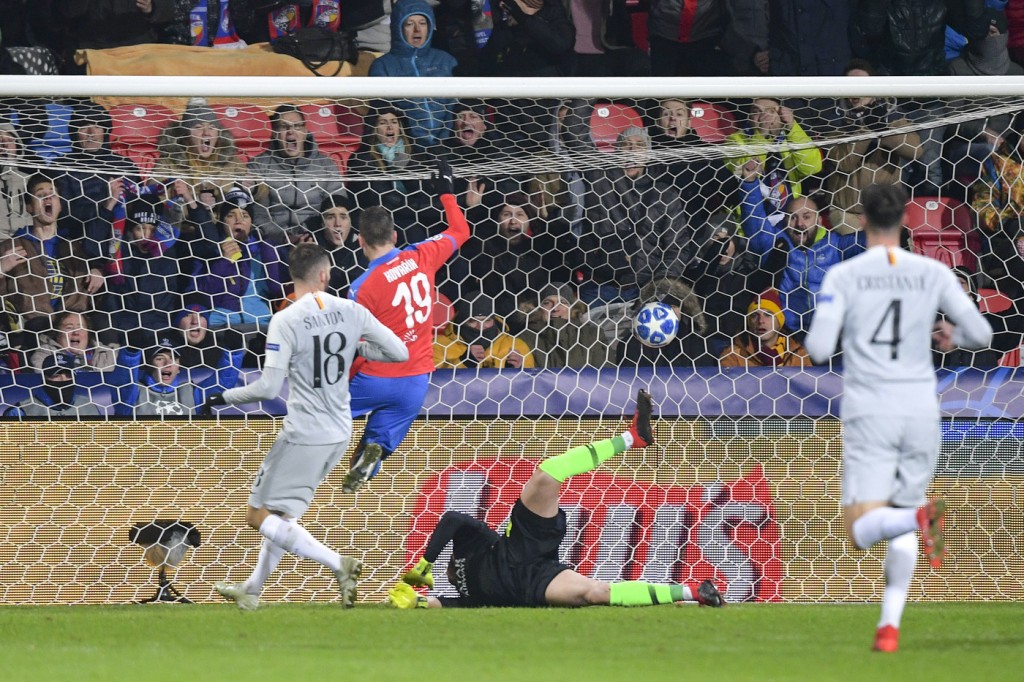 Viktoria Plzen vs Roma - Uefa Champions League