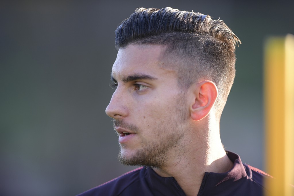lorenzo pellegrini - AS Roma, allenamento pomeridiano a Trigoria