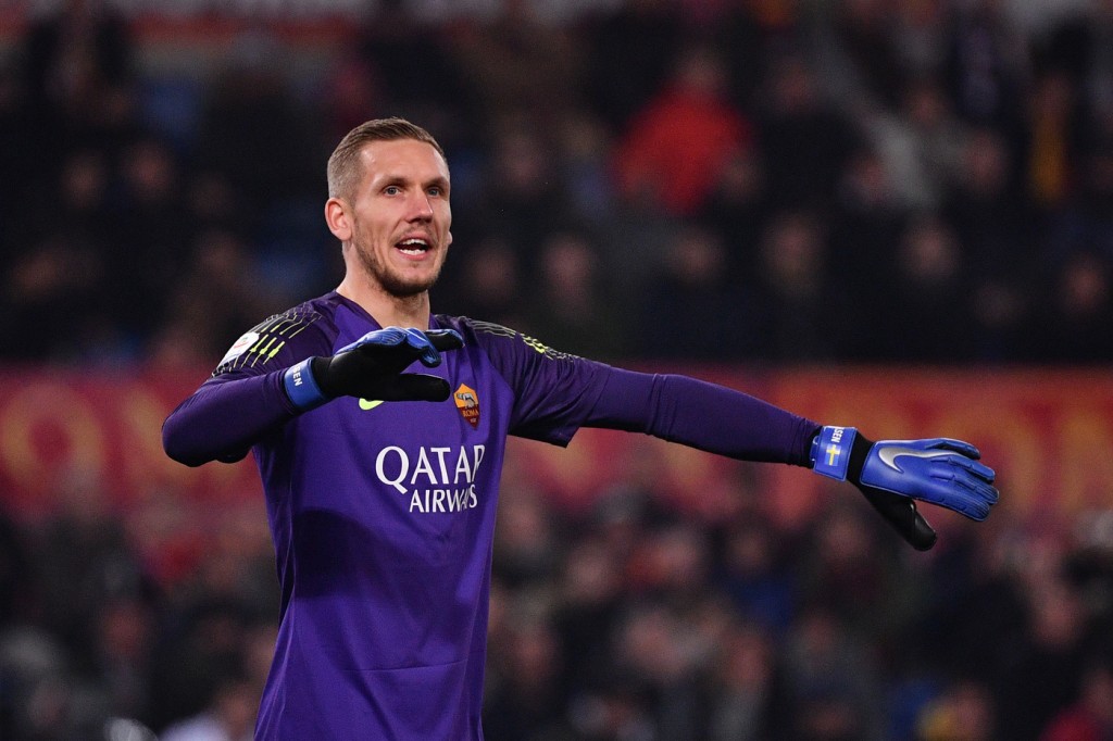 olsen Roma vs Inter - Serie A TIM 2018/2019