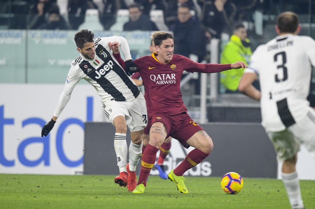 Juventus vs Roma zaniolo
