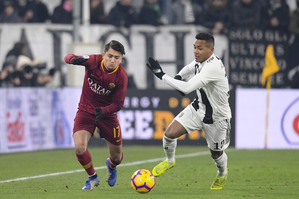Juventus vs Roma under alex sandro