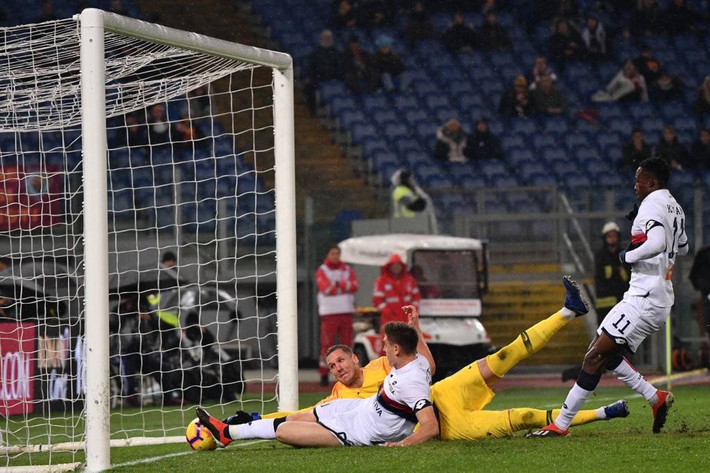 olsen Roma vs Genoa - Serie A TIM 2018/2019