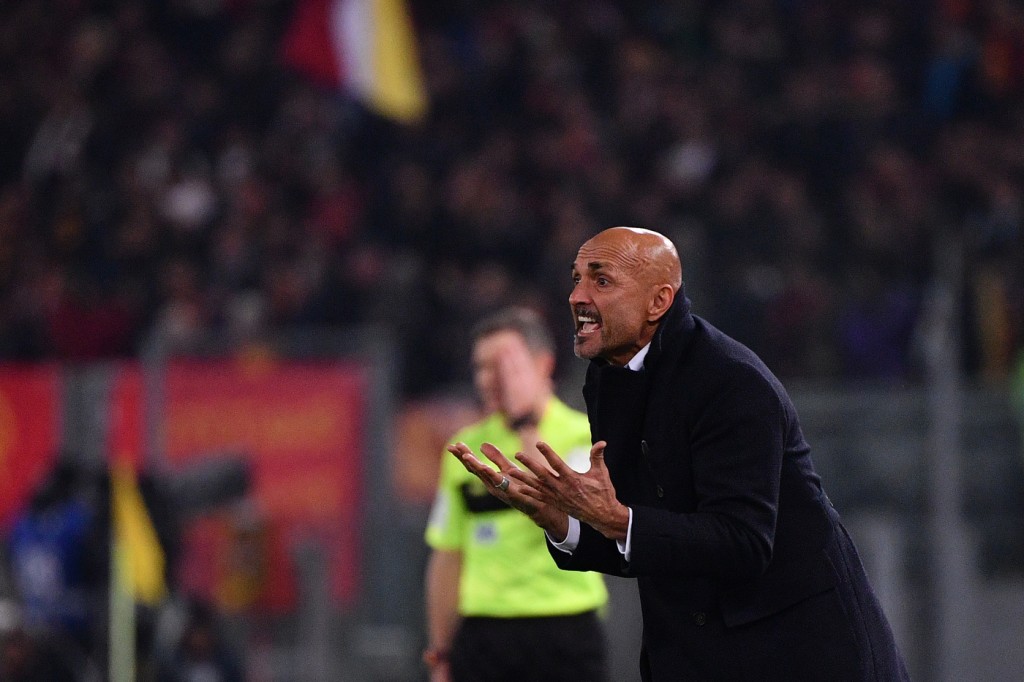 spalletti Roma vs Inter - Serie A TIM 2018/2019