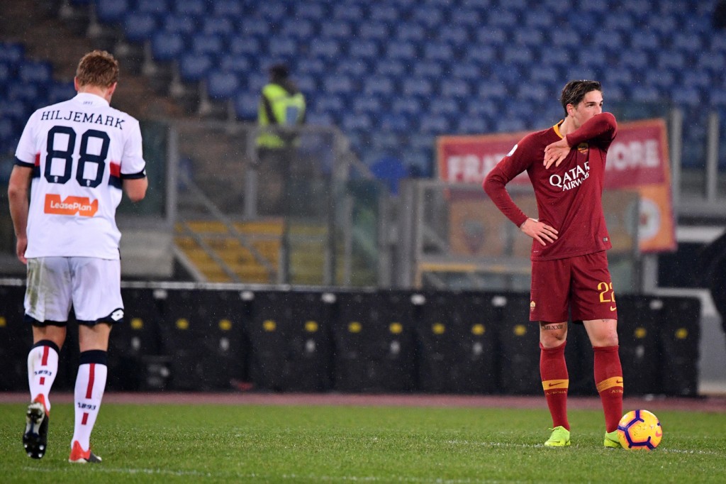 zaniolo Roma vs Genoa - Serie A TIM 2018/2019