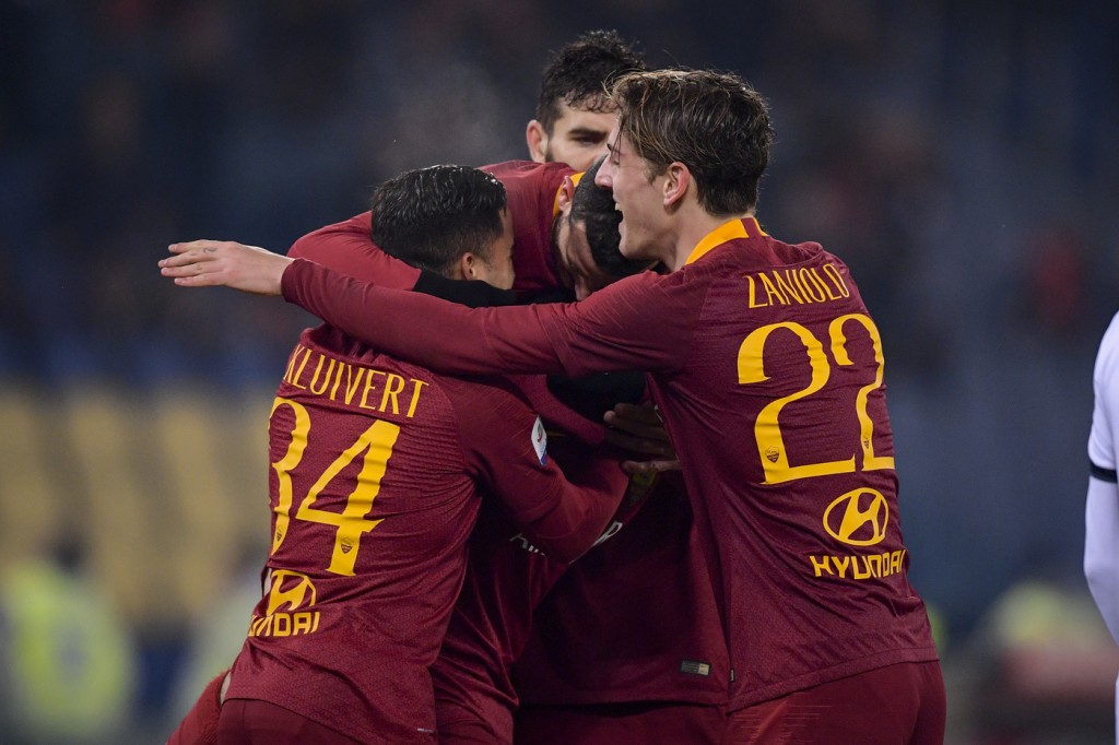 cristante zaniolo kluivert Roma vs Genoa - Serie A TIM 2018/2019