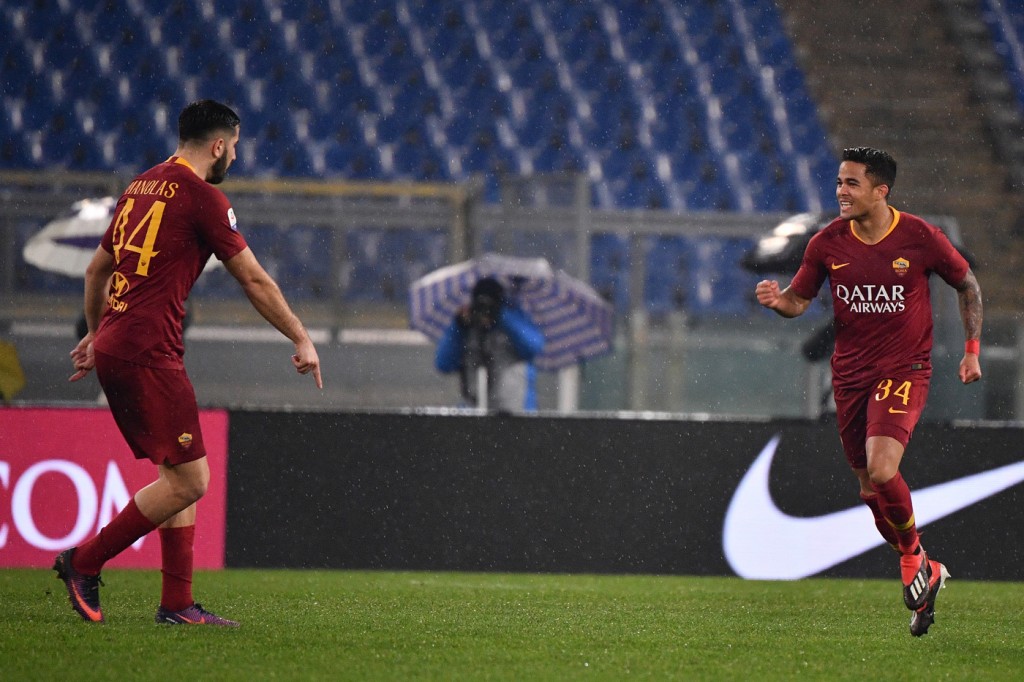 kluivert Roma vs Genoa - Serie A TIM 2018/2019