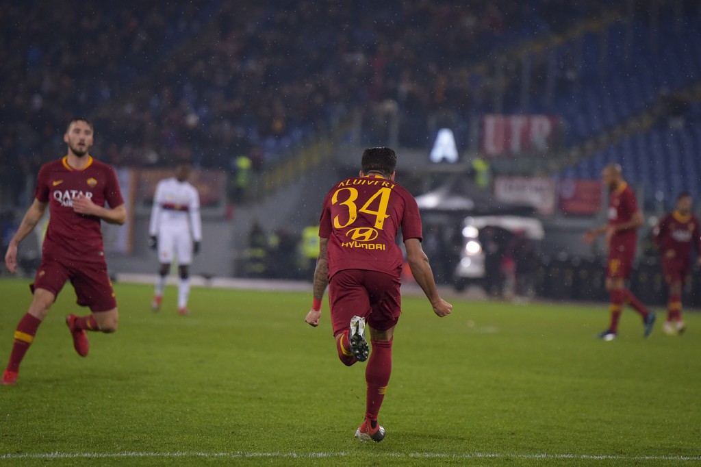 kluivert Roma vs Genoa - Serie A TIM 2018/2019